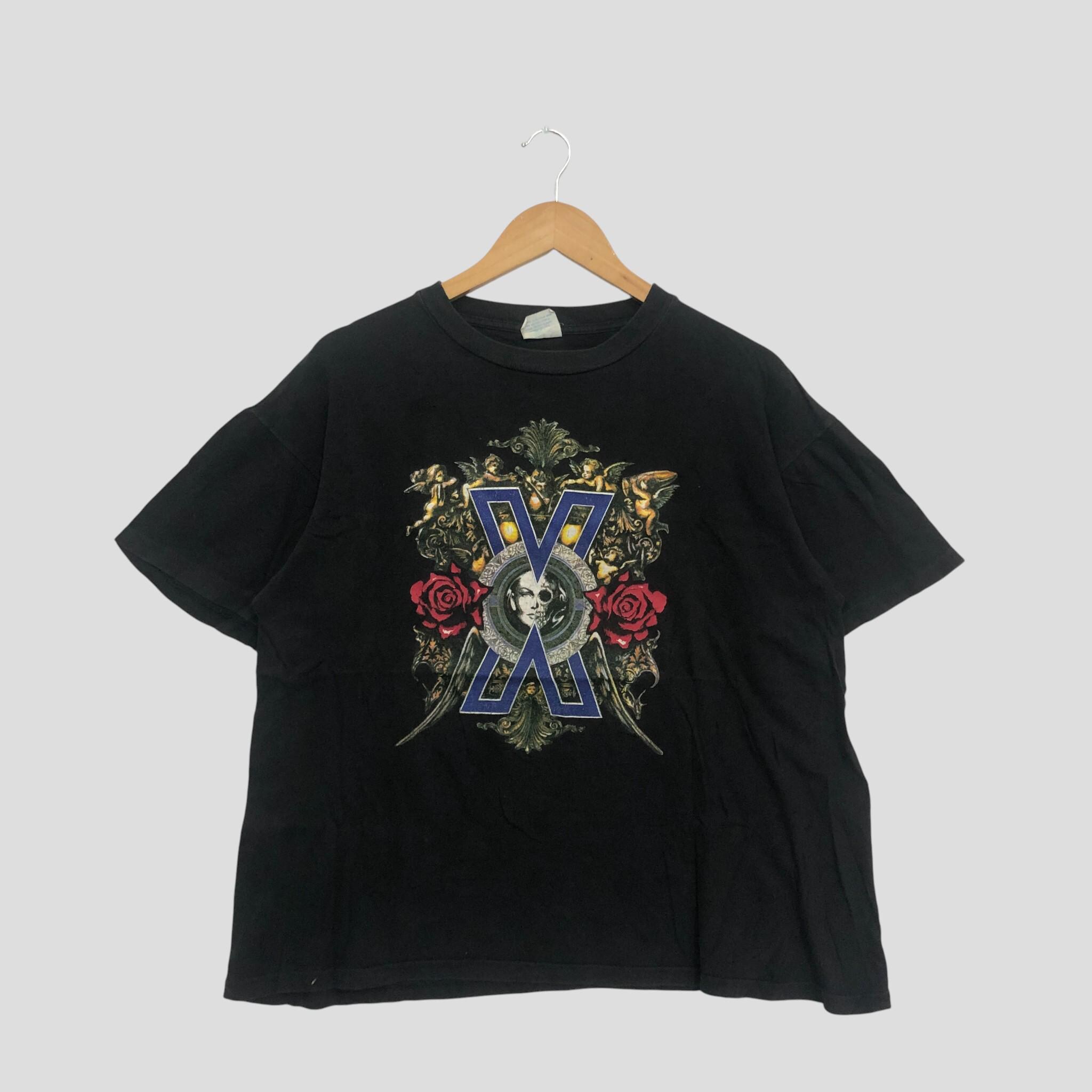 Vintage 90s X Japan Tour T-shirt: Double Sided Graphic Band Tee