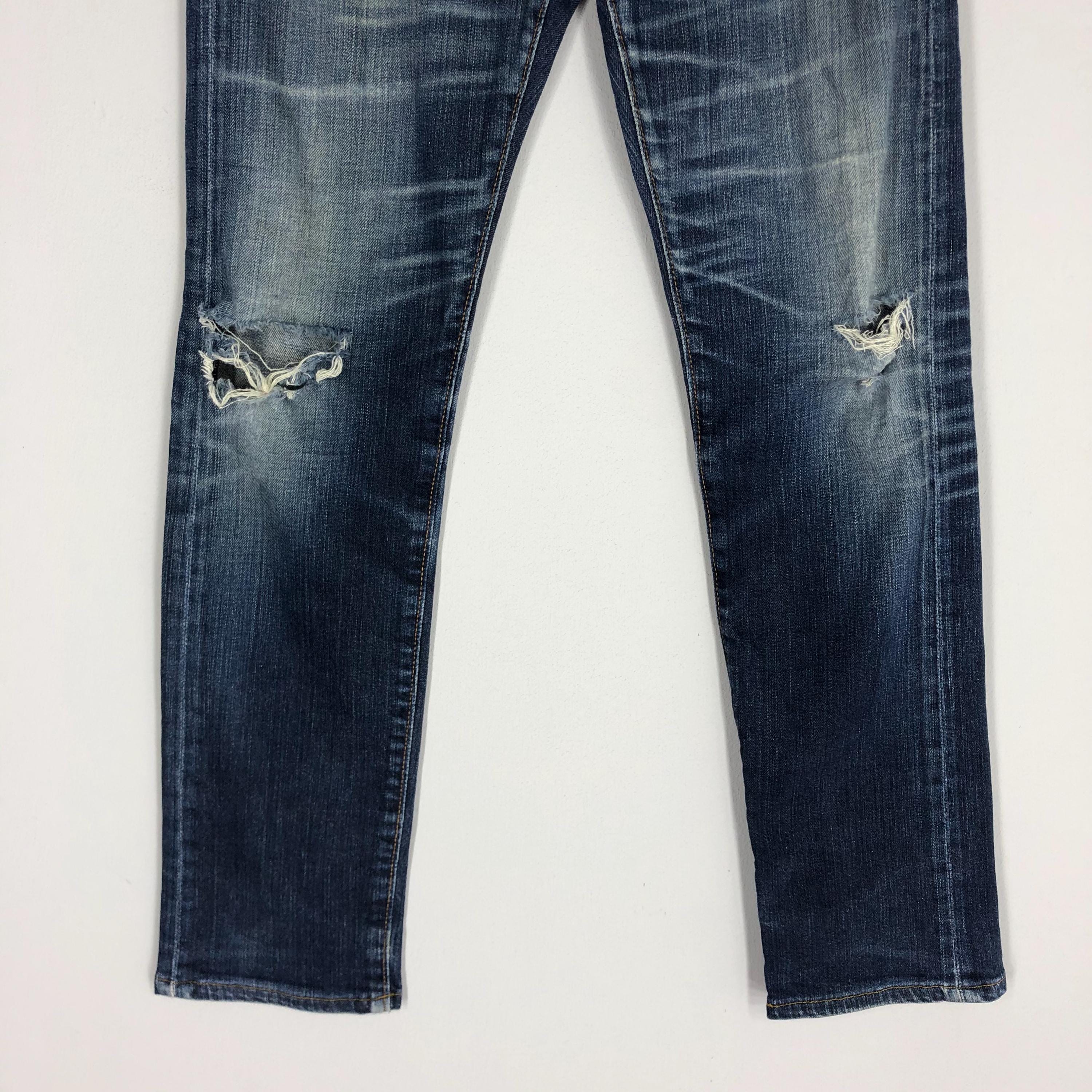 Size 31x38 Vintage Levi's 510 Single R Stone Washed Jeans