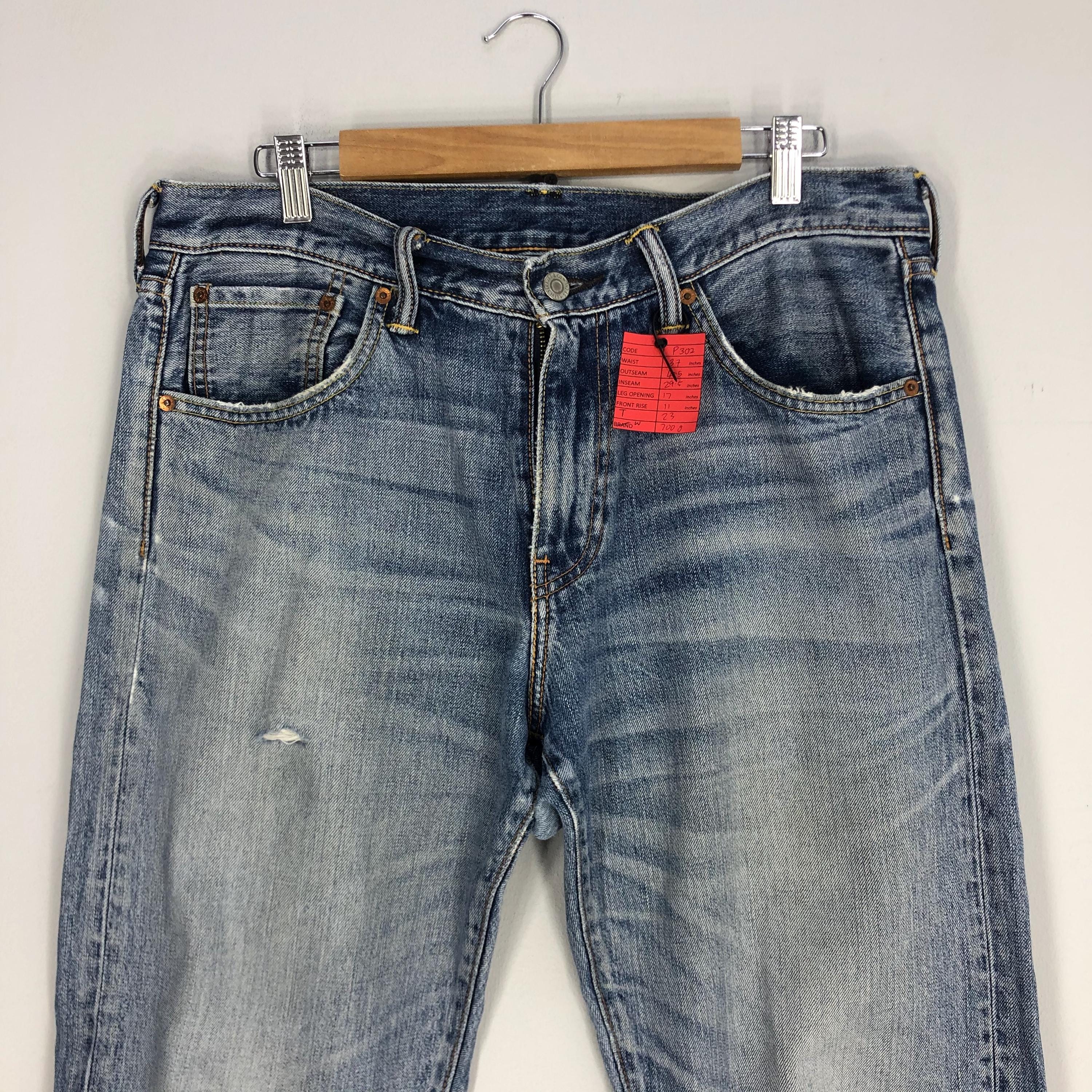 Vintage Levi's 503 Jeans: 1990s Light Blue Stone Washed Denim