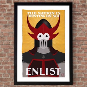 Fire Nation recruiting poster