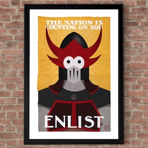 Fire Nation recruiting poster