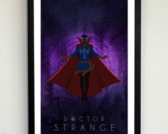 Doctor Strange Nebula Poster