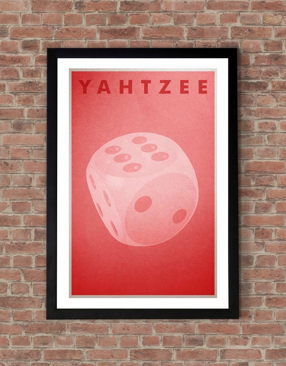 Yahtzee Print | Etsy