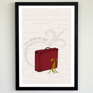 I've Chosen My Side Picket Print