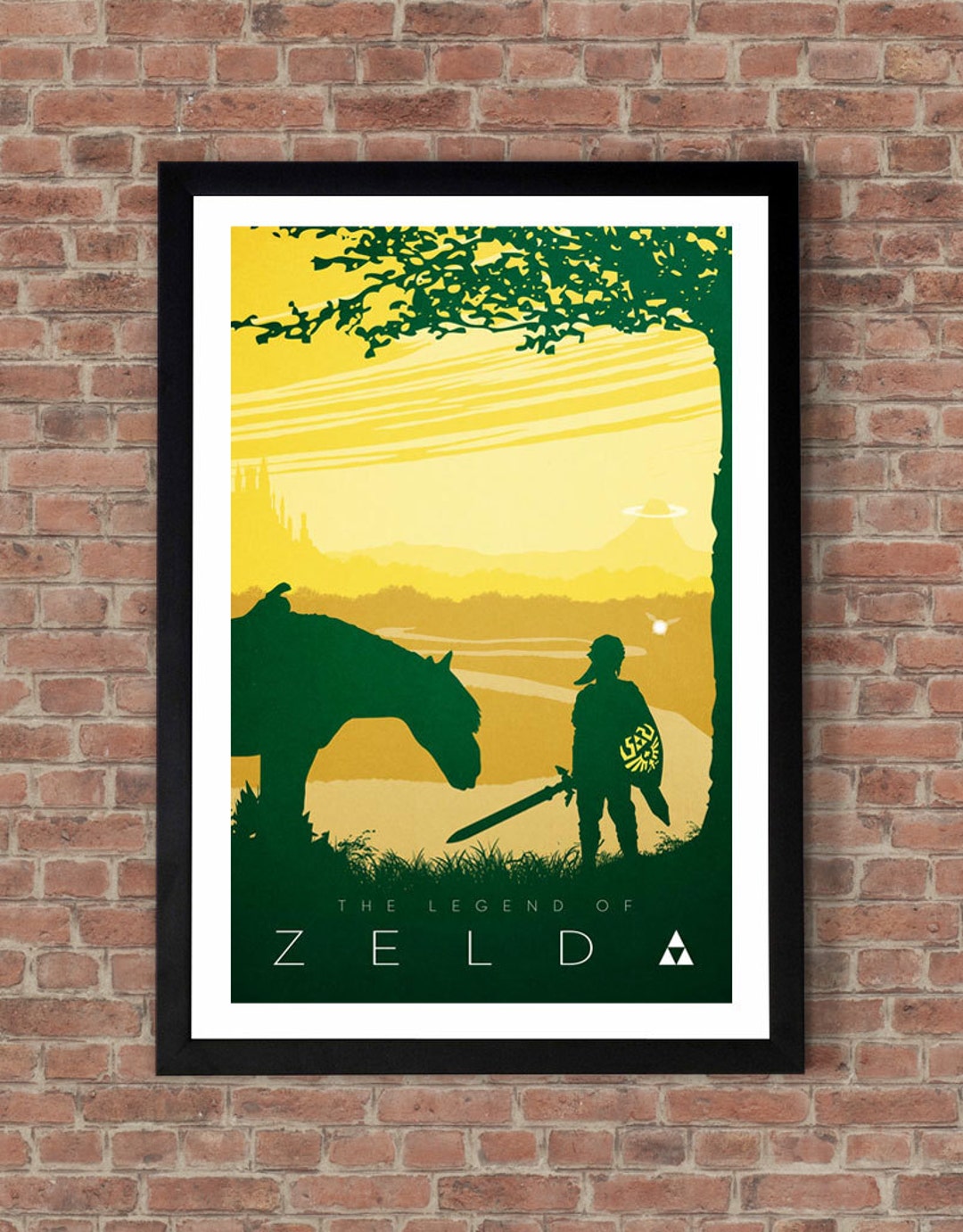 Legend of Zelda Poster Print - Etsy
