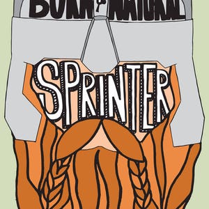 Gimli Born A Natural Sprinter Poster