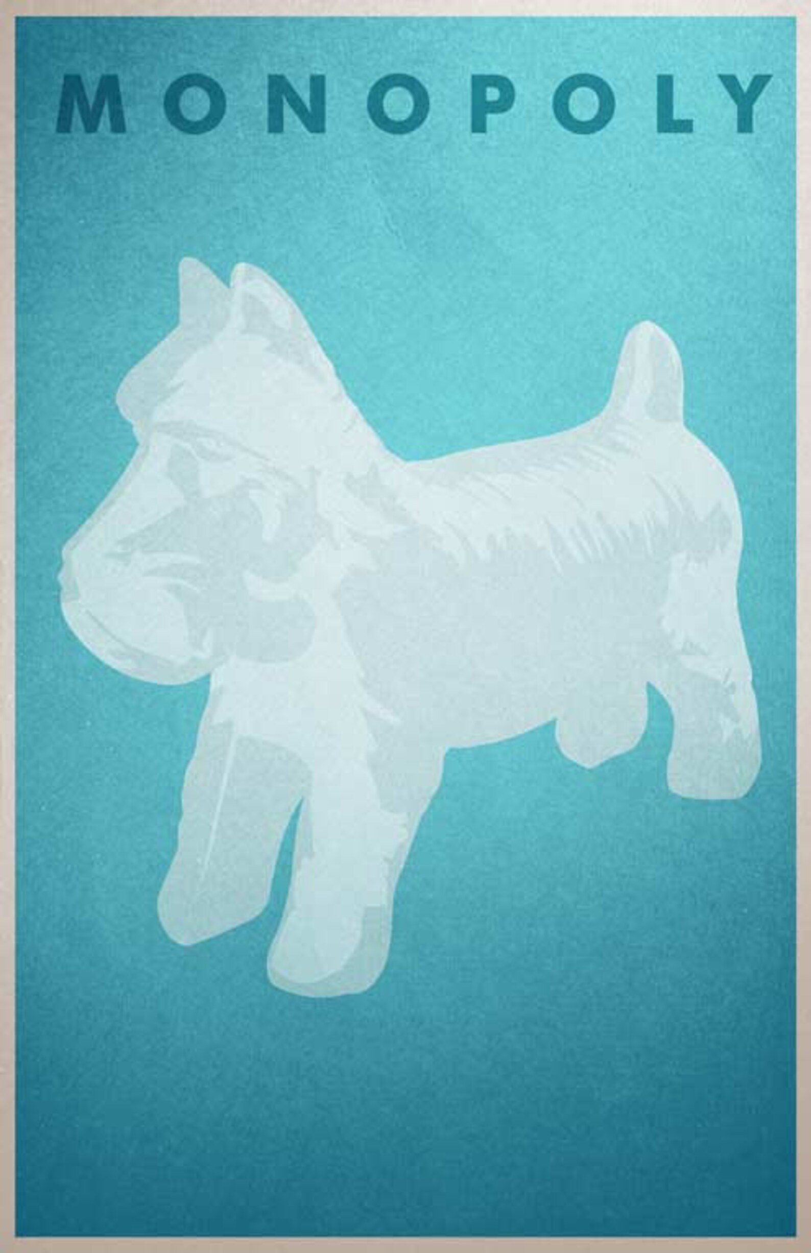 Monopoly Game Piece Print - Etsy