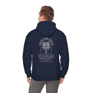 Christian Quote Sweatshirt - Inspirational Faith Hoodie - Religious Apparel for Men and Women - Bible Verse Pullover - Christian Gift