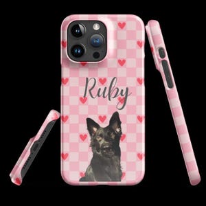 Custom Cartoon Dog Phone Case