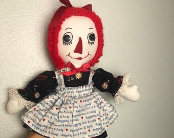 Vintage Raggedy Ann Doll, Raggedy Ann Doll