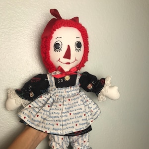 Vintage Raggedy Ann Doll, Raggedy Ann Doll