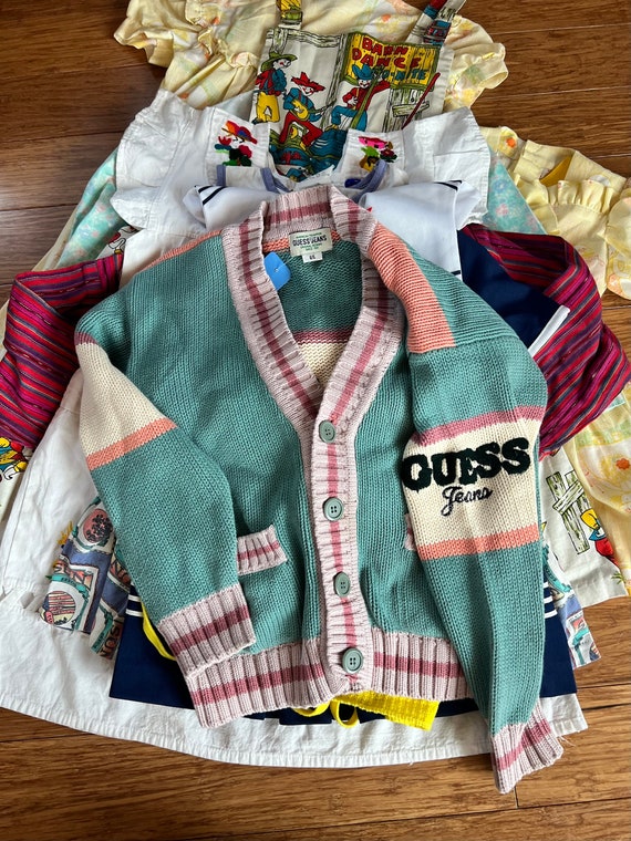 Vintage big kids Guess Knit sweater vintage Guess… - image 10