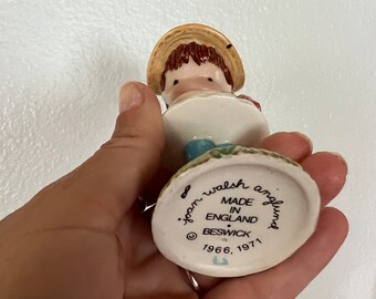 1976年製 Joan Walsh Anglund ヴィンテージ陶器 現状渡し Vintage 70s Joan Walsh Anglund Figurines Two Vintage Figures - Etsy