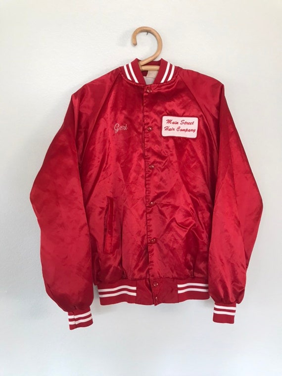 Vintage Mariners Sportswear Bomber Jacket Maroon Red – EIASO VINTAGE