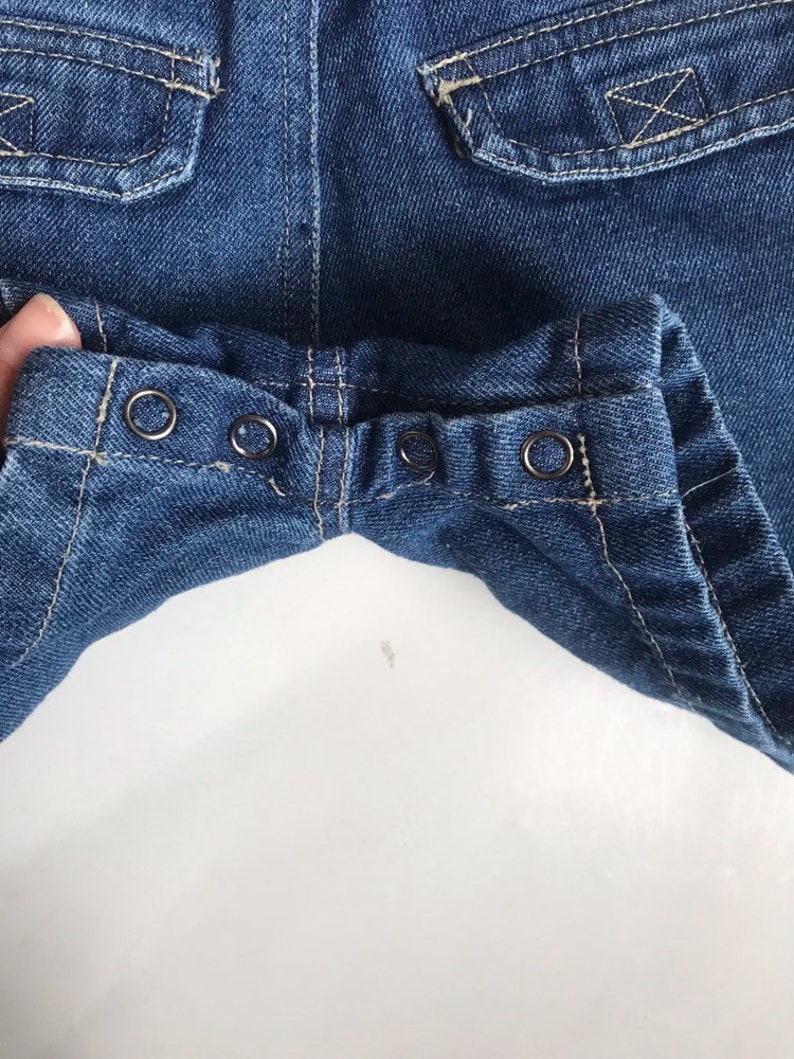 Safari denim shortalls overalls lion 18 months