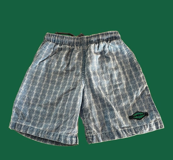 Vintage kids Gotcha blue swim trunks - image 1