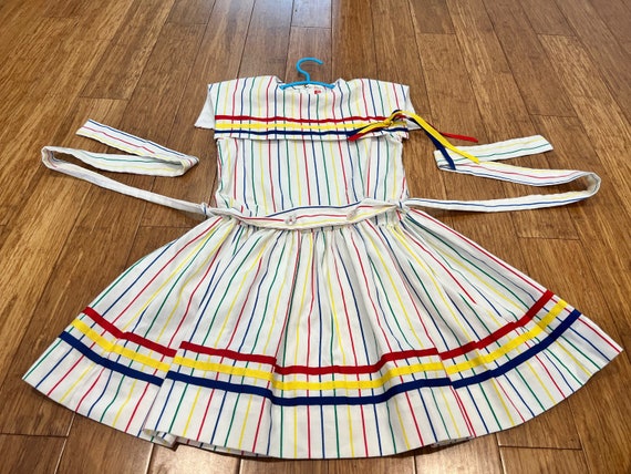 Rainbow Brite Children’s Halloween Dress Up Costume Handmade Vintage Sz M  Girls