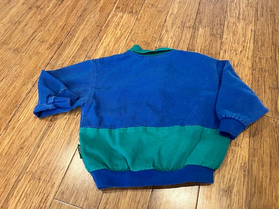 Vintage Oshkosh Bgosh collared sweatshirt tagged … - image 7