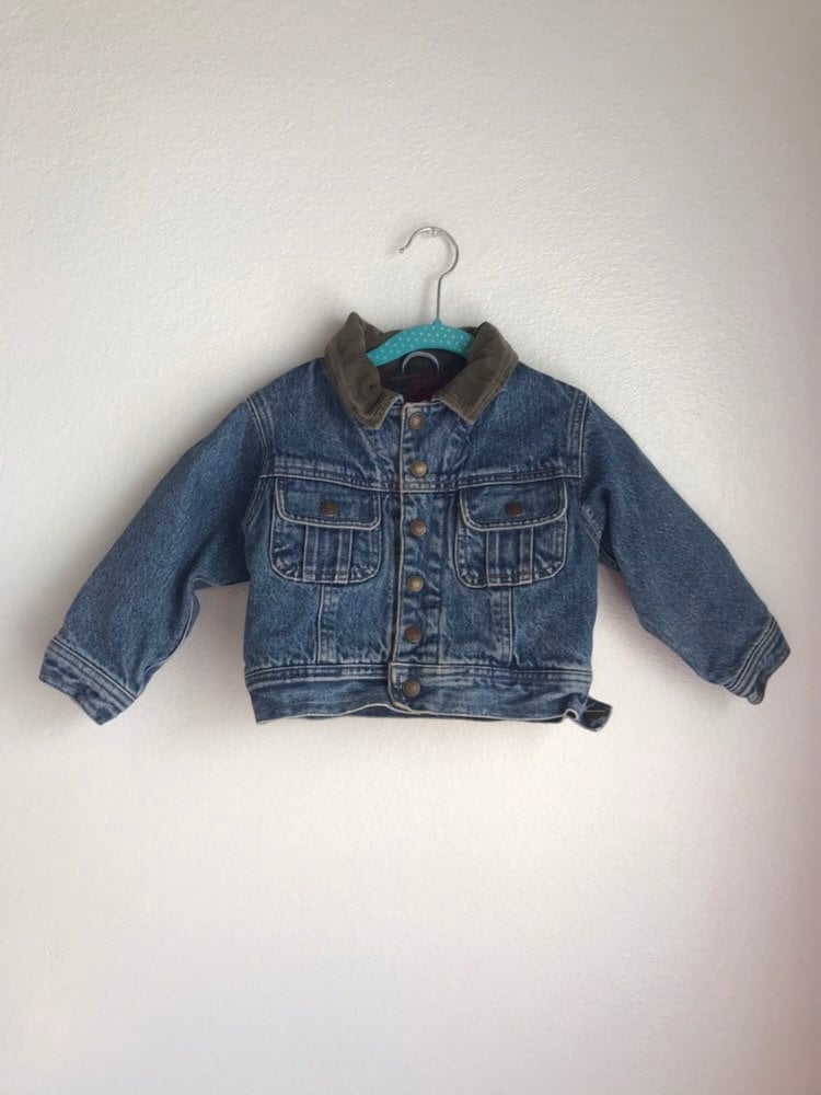 Vintage Toddler Gap Denim Jacket 2T 3T Vintage Lined Denim - Etsy