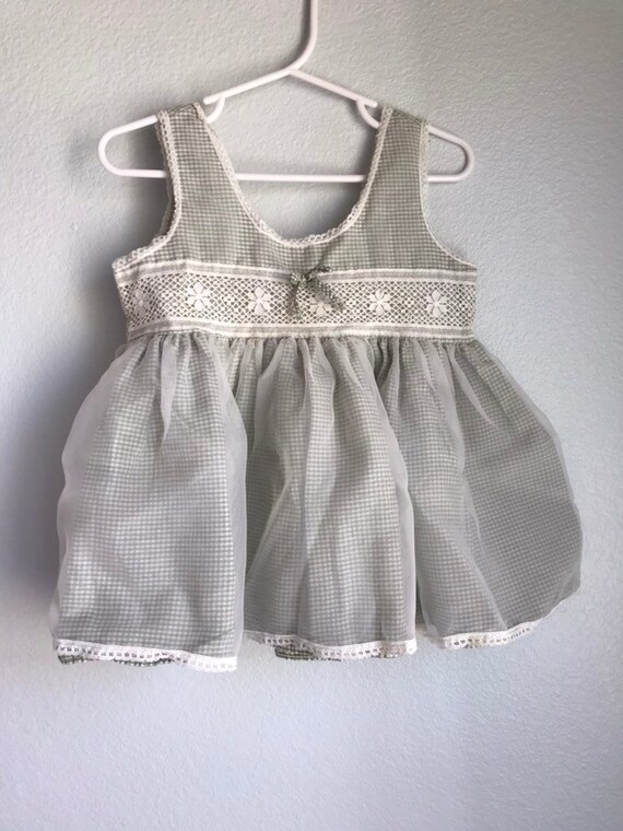 gingham sundress