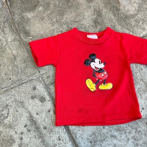 VIntage Mickey Mouse tee tagged 12 months