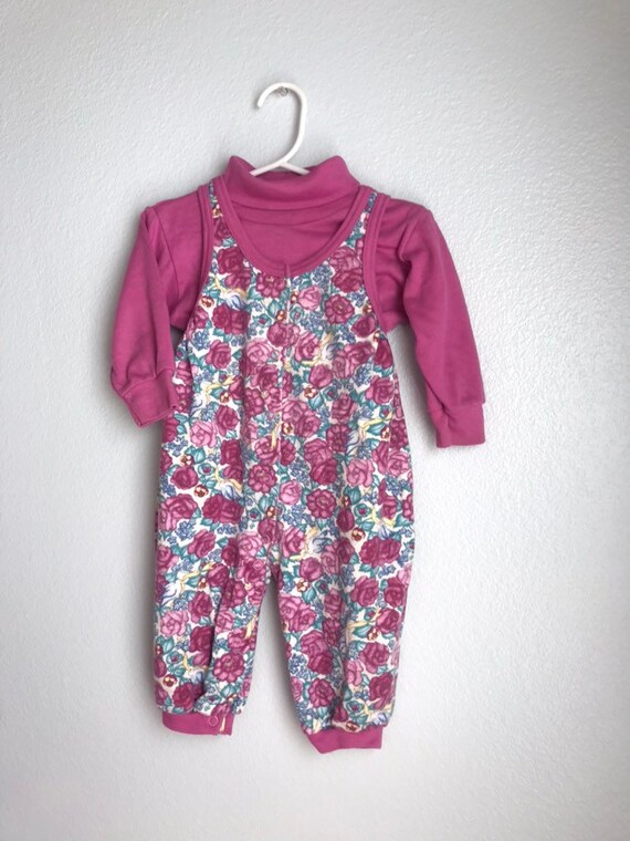 Vintage Floral Jumper Set Set 9-12 