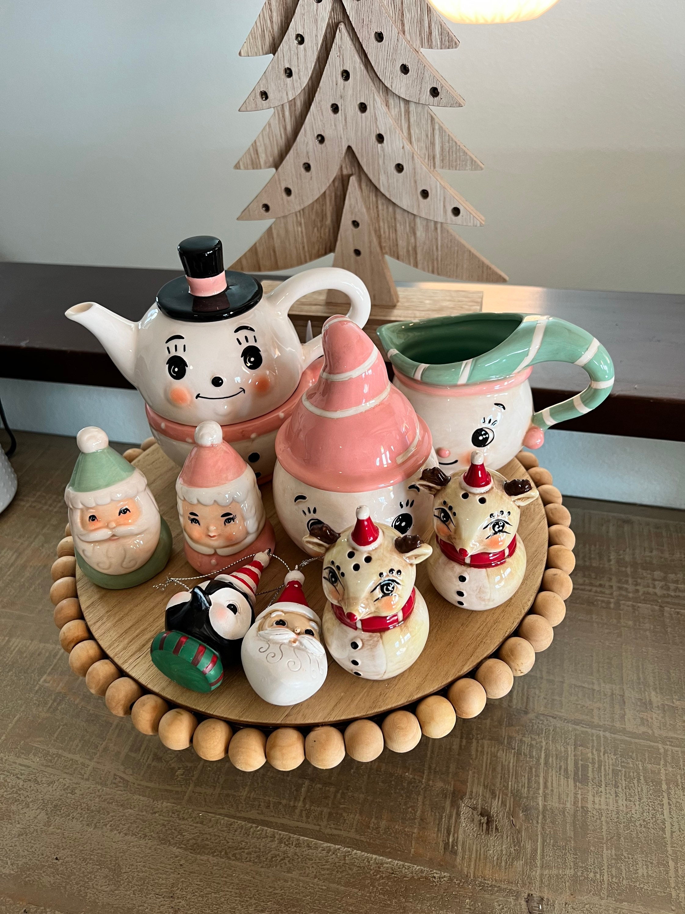 Vintage Inspired Handmade Johanna Parker Christmas Decor Salt and
