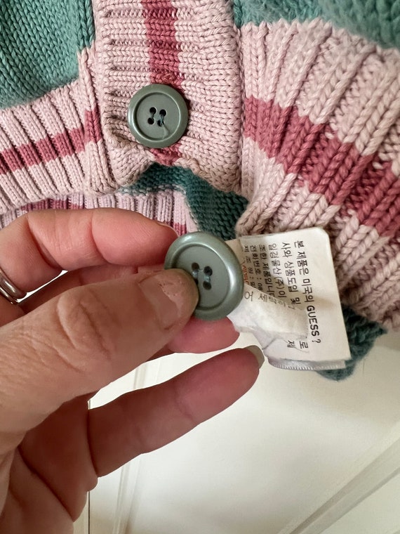 Vintage big kids Guess Knit sweater vintage Guess… - image 8