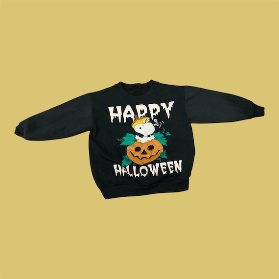 vintage toddler snoopy Halloween sweatshirt