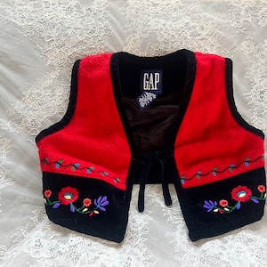 Vintage girls Gap Mini vest tagged XS