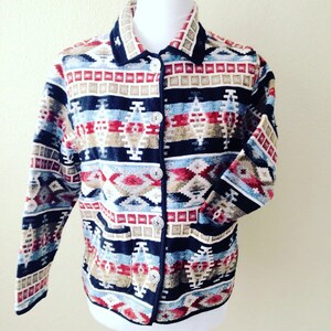Vintage Aztec Coat, Aztec Coat, Aztec Blazer