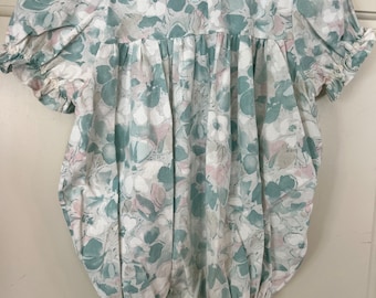 Vintage floral toddler bubble tagged 3T