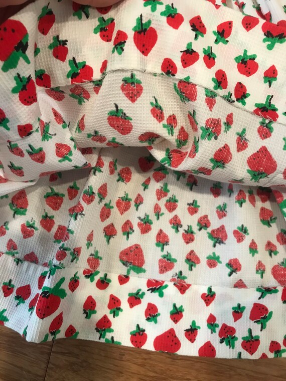 Vintage Strawberry Toddler dress by Alexis 2T 3T … - image 6