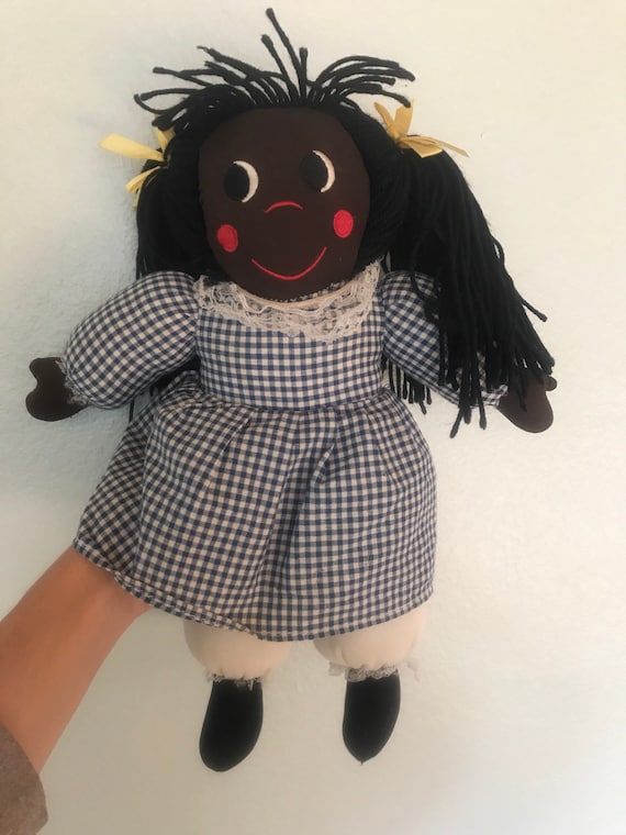 plush dolls with yarn hair