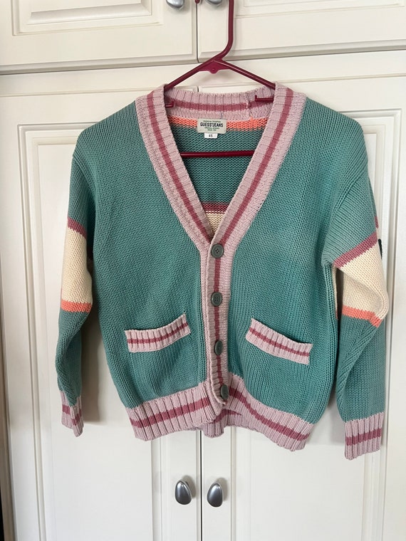 Vintage big kids Guess Knit sweater vintage Guess… - image 1