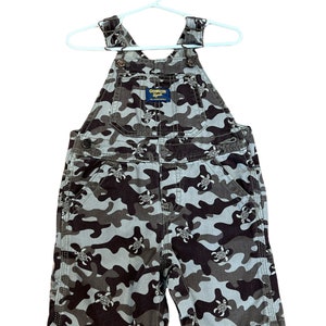 Oshkosh bgosh camo turtle print shortalls overalls 24 months
