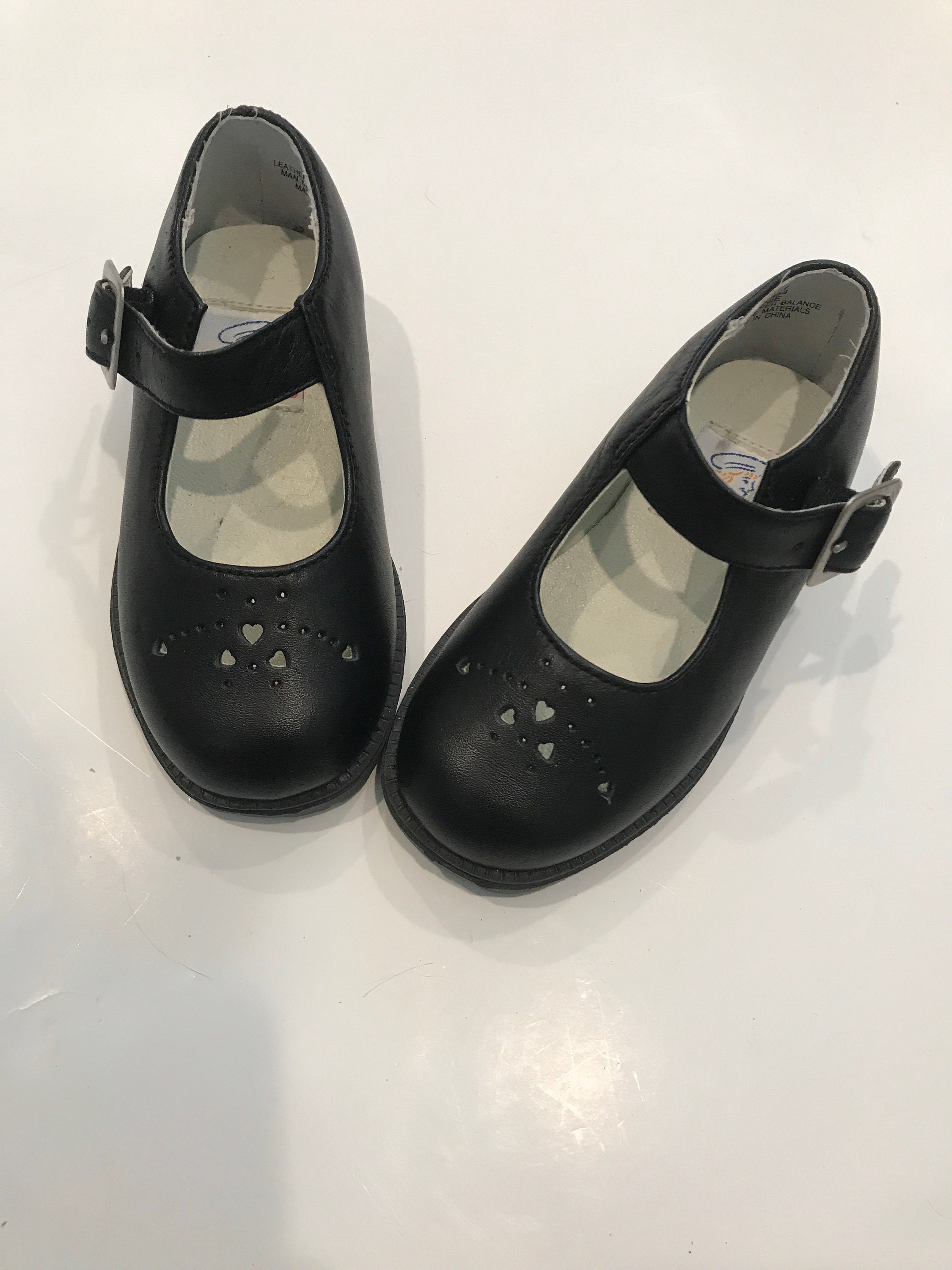 Vintage Buster Brown Black Leather Mary Jane Shoes Toddler Etsy