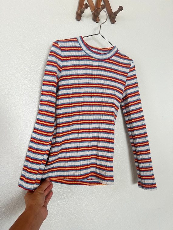 Vintage Kids striped long sleeve top