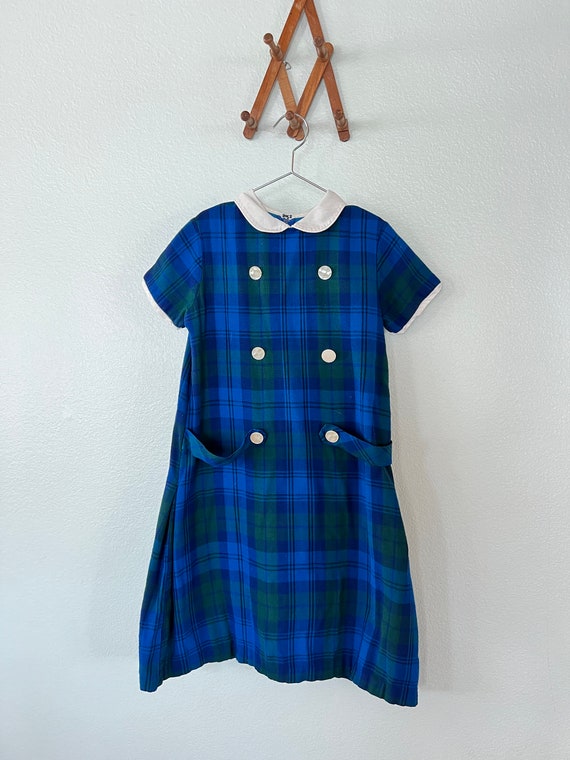 Vintage handmade big girl school girl fall dress