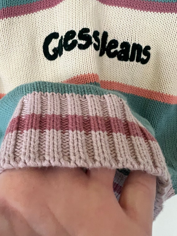 Vintage big kids Guess Knit sweater vintage Guess… - image 3