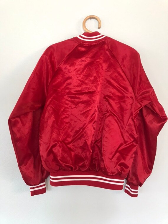 Auburn Sportswear Vintage Baseball Bomber Style R… - image 9