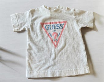 Vintage baby Guess tee tagged 9 months may work for larger