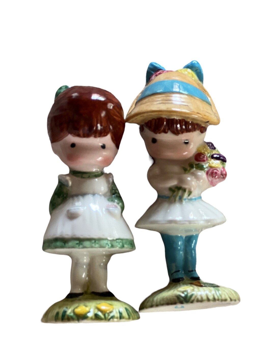 1976年製 Joan Walsh Anglund ヴィンテージ陶器 現状渡し Vintage 70s Joan Walsh Anglund Figurines Two Vintage Figures - Etsy
