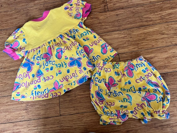 Vintage Rainbow Tag Gymboree Butterfly Set 12 Months Etsy