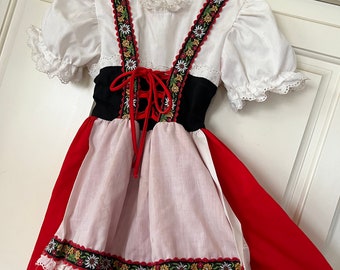 Vintage Dirndl Toddler dress