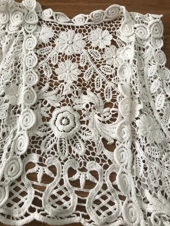 White Handmade Crochet Kids Vest 5 And Up IMO - image 2