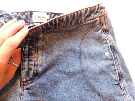 Vintage Calvin Klein Womens Shorts, Vintage CK De… - image 3