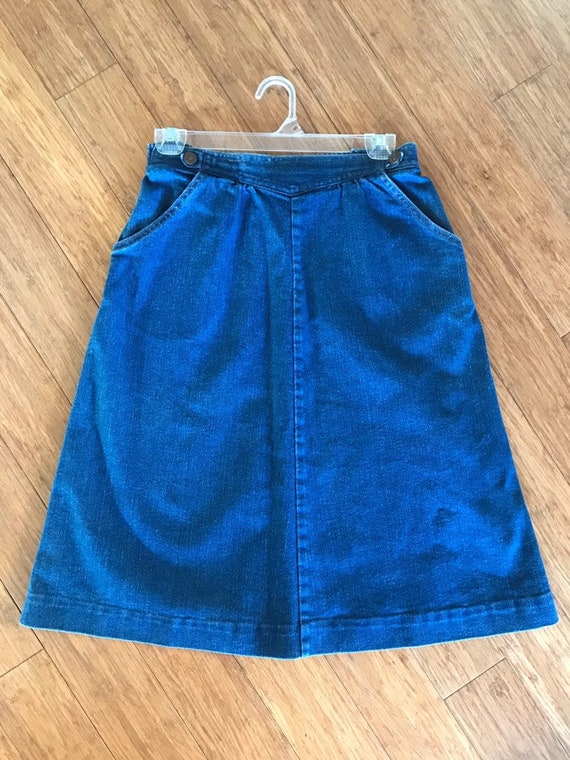 m and s ladies denim skirts
