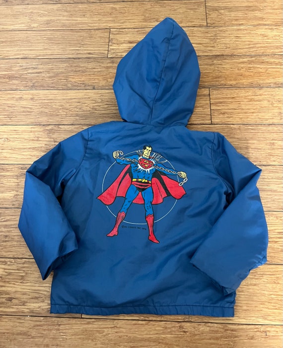 Vintage toddler 1976 Superman windbreaker