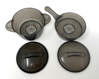 Step 2 Pretend Play Kitchen Replacement Interactive Dishes Boil Gray Pot & Pan